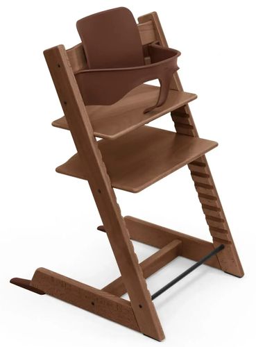 כיסא אוכל רב שלבי טריפ טראפ Tripp Trapp - חום אגוז