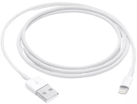 כבל אייפון מקורי 2 מטר USB Lightning