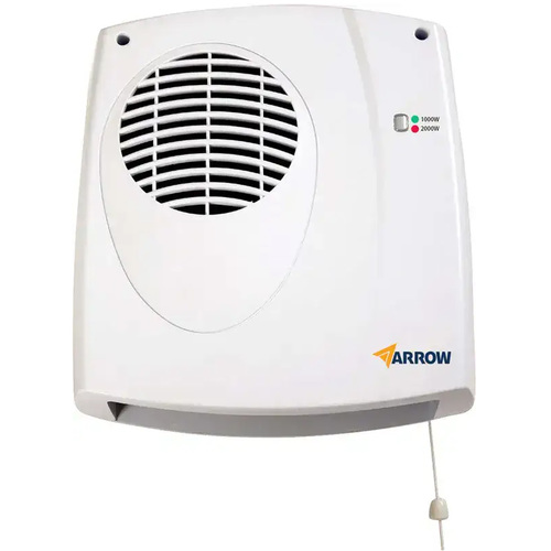מפזר חום לאמבטיה צבע לבן Arrow 2000W
