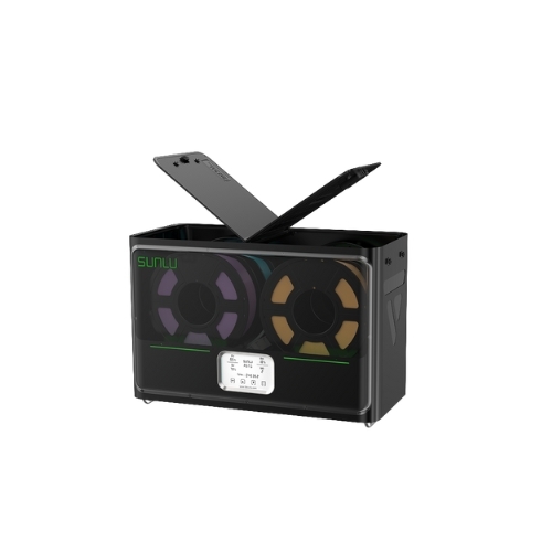מייבש פילמנטים SUNLU FilaDryer S4 עם מקום ל־4 סלילי פילמנט