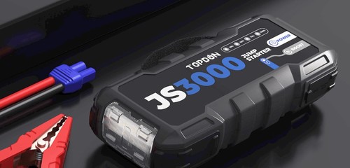 בוסטר התנעה לרכב עם פנס Topdon JS3000