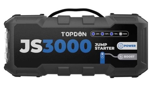 בוסטר התנעה לרכב עם פנס Topdon JS3000
