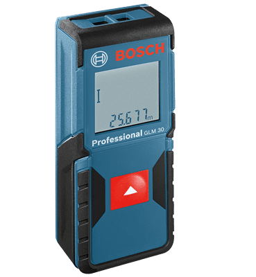 מד טווח לייזר מקצועי בוש BOSCH GLM 30
