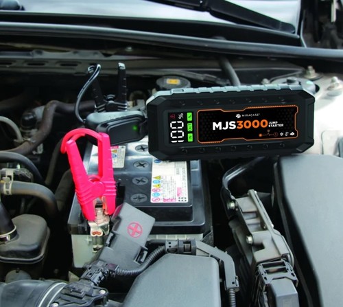 בוסטר התנעה לרכב עם פנס Miracase MJSPD60W