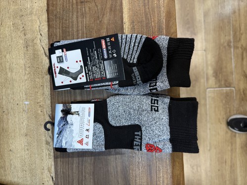גרביים תרמיות 2 זוגות  CLIME WOOL לטמפרטורה קרה עד 10-  MOOSE