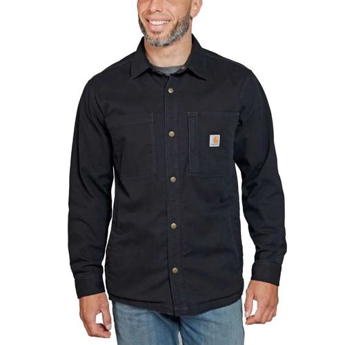 חולצת ג'קט קנבס RUGGED FLEX™ עם ביטנת פליס - Outline
