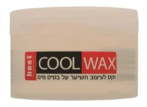 בסט קול ווקס שקוף לעיצוב שיער על בסיס מים 250 מ"ל