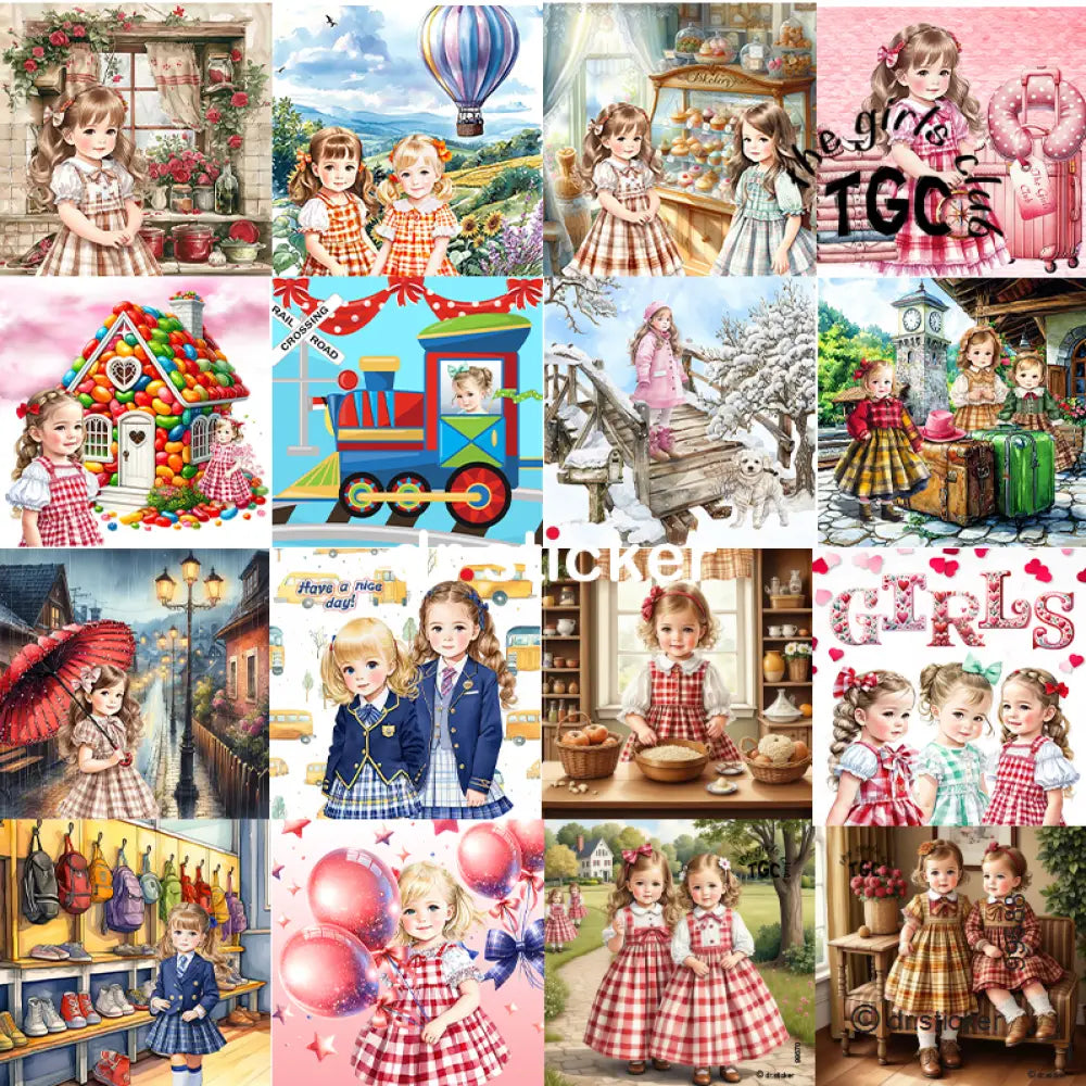 גליל מדבקות ד"ר סטיקר - מועדון הילדות - ג