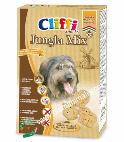 קליפי ביסקוויט כלב ג'ונגלה מיקס קליפי 400 גרם