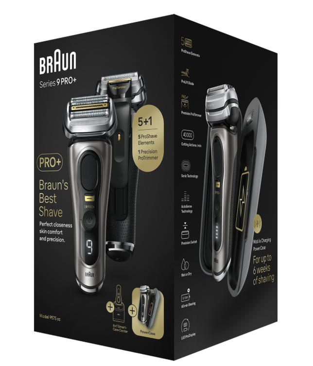 מכונת גילוח +BRAUN PRO דגם 9575CC