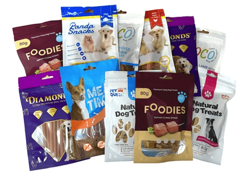 10 חבילות של חטיפים לכלב רק ב 100 ש