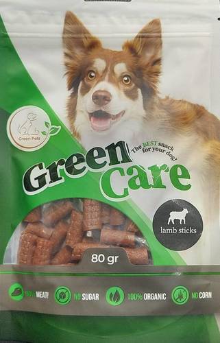 גרין קר - חטיף מיני מקלוני כבש - 80 גרם