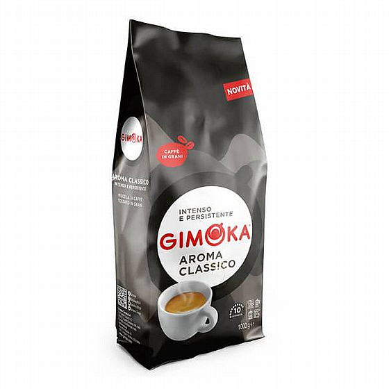 1 ק"ג פולי קפה Gimoka Aroma classico