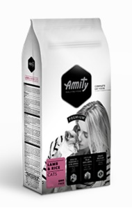 Amity אמיתי כבש ואורז 10 ק"ג לחתולים