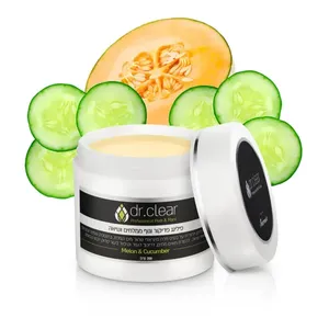 פילינג פדיקור וגוף ע"ב מלחים ושיאה מלון מלפפון ד"ר קליר – 350 גרם