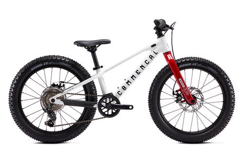 אופני זנב קשיח לילדים קומנסל לבן - COMMENCAL RAMONES 20