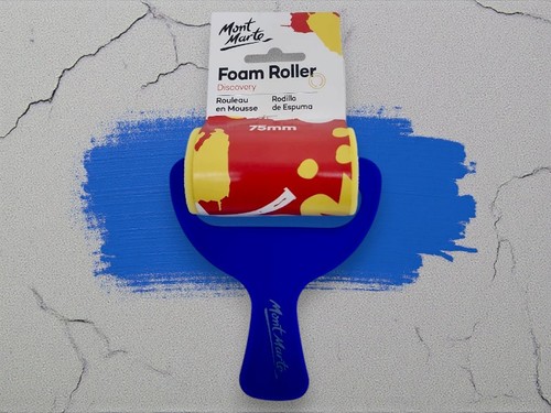 גלגלת רולר ספוג Mont Marte Foam Roller – רוחב 75 מ