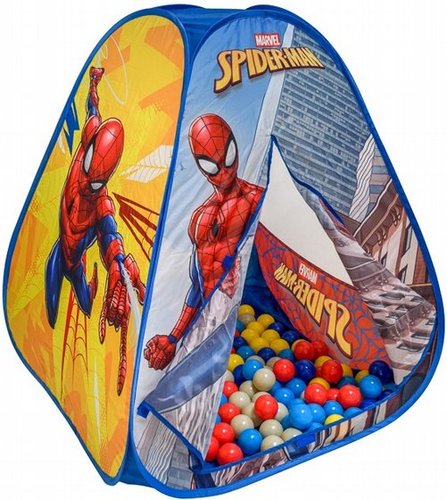 אוהל ספיידרמן + 100 כדורים – Marvel Spider-Man  