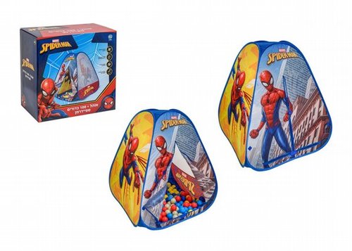 אוהל ספיידרמן + 100 כדורים – Marvel Spider-Man  