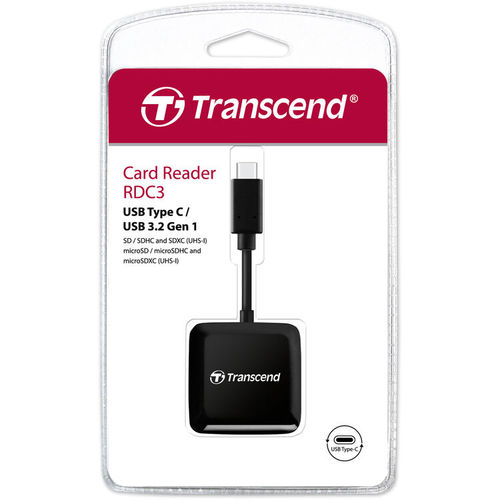 קורא כרטיסים Transcend RDC3 SDXC and microSDXC