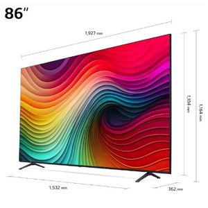 טלוויזיה 4K 86NANO81T6A‎ LG ‏86 ‏אינטש אל ג'י
