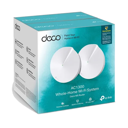 (שתי יחידות) Deco M9 Plus AC2200 מבית TP-LINK