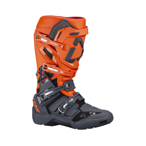 מגף רכיבה ליט עם סוליית אנדורו כתום -  LEATT BOOTS FLEXLOCK 5.5 ENDURO