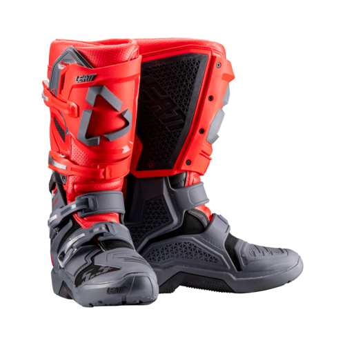 מגף רכיבה ליט עם סוליית אנדורו אדום -  LEATT BOOTS FLEXLOCK 5.5 ENDURO