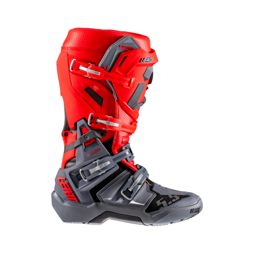 מגף רכיבה ליט עם סוליית אנדורו אדום -  LEATT BOOTS FLEXLOCK 5.5 ENDURO