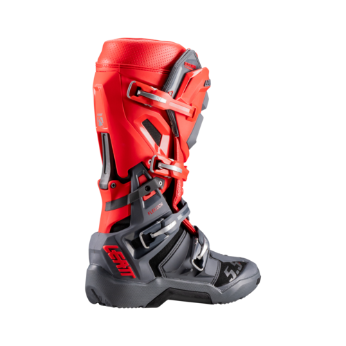 מגף רכיבה ליט עם סוליית אנדורו אדום -  LEATT BOOTS FLEXLOCK 5.5 ENDURO