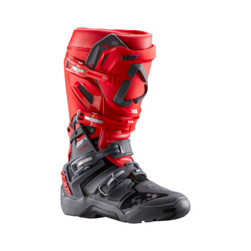 מגף רכיבה ליט עם סוליית אנדורו אדום -  LEATT BOOTS FLEXLOCK 5.5 ENDURO