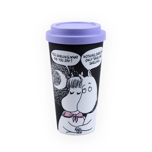 MOOMIN- כוס TOGO -מומינים מחובקים 