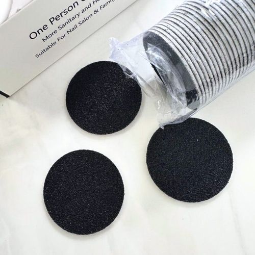 מארז 60 יח' – מדבקות שיוף | גסות 80 | מכונת שיוף לפדיקור בכף הרגל PEDI PRO