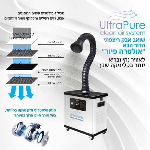 שואב אבק ריצפתי הדור הבא ״אולטרה פיור״