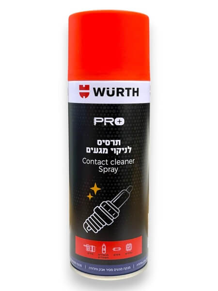 תרסיס לניקוי מגעים 400 מ"ל PRO וירט WURTH