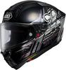 קסדת שואי מלאה שחור / לבן -  SHOEI X-SPR PRO CROSS LOGO TC-5