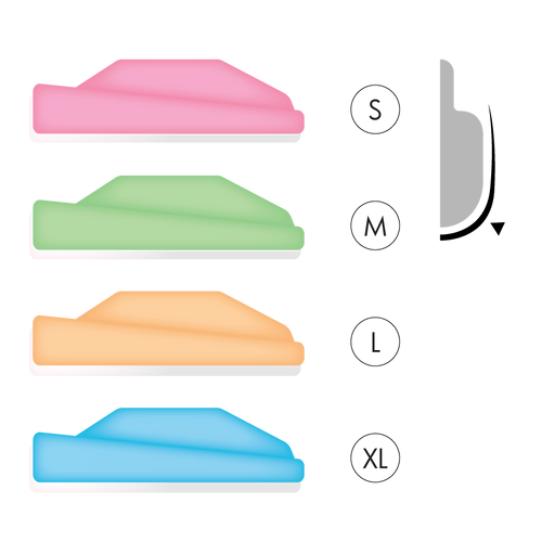 Silicone Pads L+C - form | קרם פריימר לפני טיפול