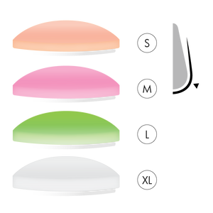 Silicone Pads L - form | מברשת למינציה דו צדדית