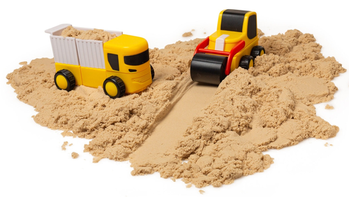 Magnetix Trucks ערכת 52 חלקים: משאיות עבודה מגנטיות מודולריות – בנה, פרק וצור ללא גבולות!