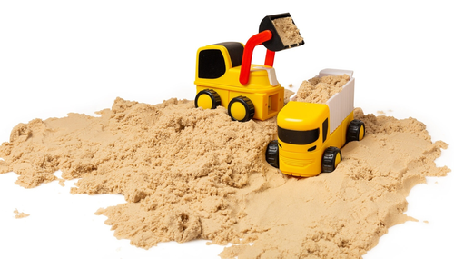 Magnetix Trucks ערכת 52 חלקים: משאיות עבודה מגנטיות מודולריות – בנה, פרק וצור ללא גבולות!