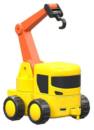 Magnetix Trucks ערכת 52 חלקים: משאיות עבודה מגנטיות מודולריות – בנה, פרק וצור ללא גבולות!