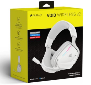 קורסר - Corsair אוזניות גיימינג אלחוטיות VOID WIRELESS v2