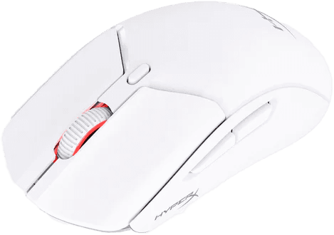 עכבר גיימינג אלחוטי HyperX Pulsefire Haste 2 - לבן