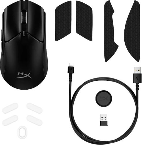 עכבר גיימינג אלחוטי HyperX Pulsefire Haste 2 - שחור
