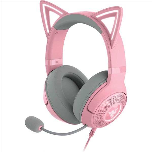 אוזניות גיימינג אלחוטיות Razer Kraken Kitty V2