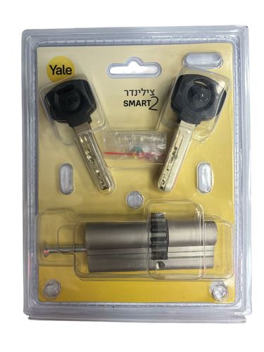 צילינדר YALE SMART 2  מידה 76 מ”מ (33×43)