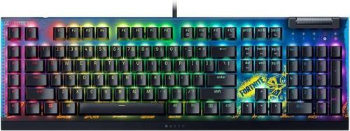 מקלדת גיימינג מכנית Razer BlackWidow V4 X Fortnite  