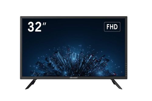 מסך 32 אינץ כולל רמקולים דגם DS-D5032F3-1POS מבית HikVision