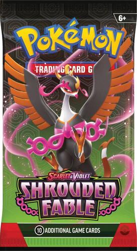 קלפי פוקימון חבילת בוסטר שורווד פאבל Pokémon TCG: Scarlet & Violet Shrouded Fable Booster Pack