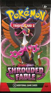 קלפי פוקימון חבילת בוסטר שורווד פאבל Pokémon TCG: Scarlet & Violet Shrouded Fable Booster Pack